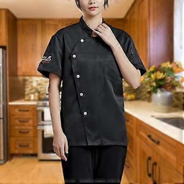 Arbetskläder Uniform Storkök Plus Size M Storlek Vit (2XL Storlek Grå)