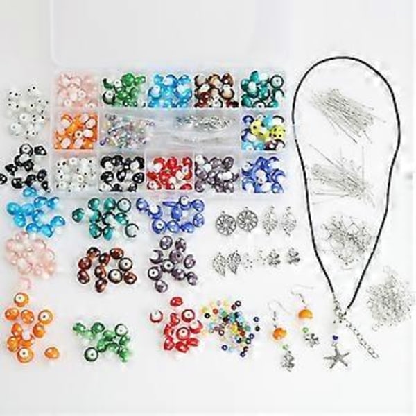 Svampeperler Håndlavede Lampwork Perler Blandede Svampe Charm Spacer Perle