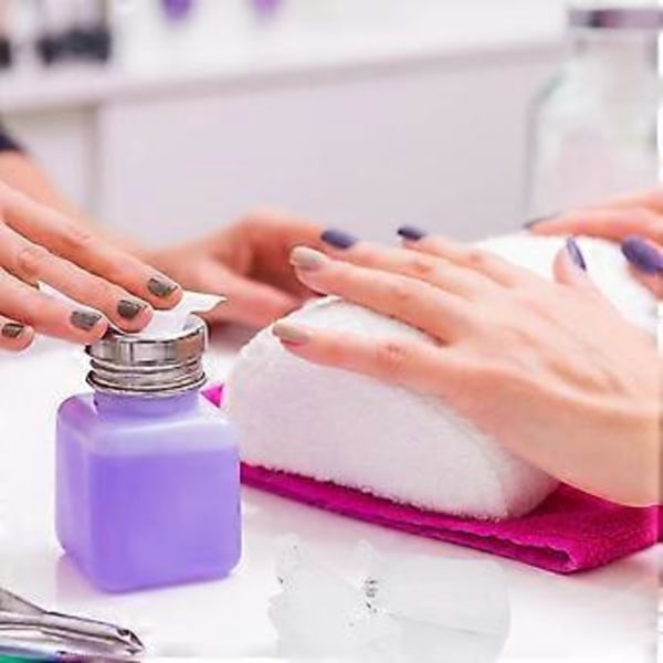 Plast Akryl Soak Off Klämma, Det Ultimata UV Gel Polish Remover Verktyget, Återanvändbar Och Luktfri, Anti-Slip Funktion För Problemfri Nagelkonst