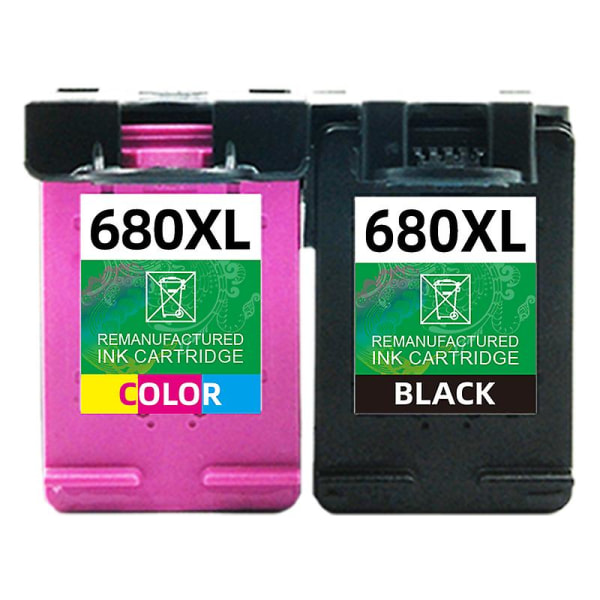 680xl Ink Cartridge Replacement For Hp 680 Hp680 For Deskjet 2135 2136 2138 3635 3636 3835 4535 4536 4538 4675 1C