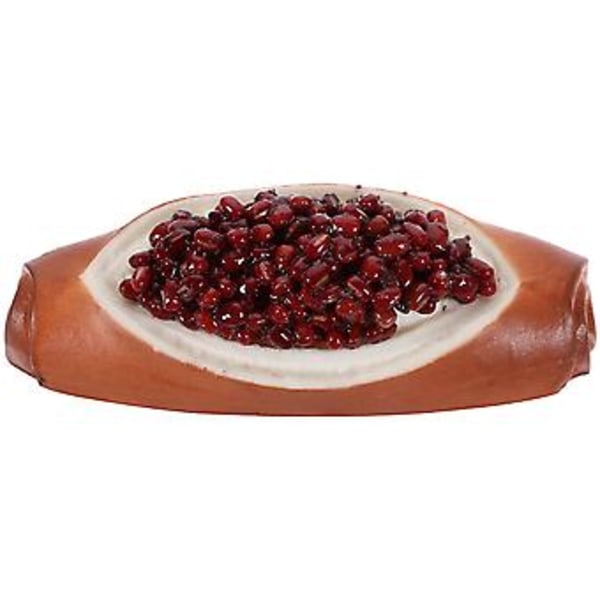 Keinotekoinen leipä Realistinen leipäkoriste Simuloitu leipämalli Koristekuva rekvisiitta 14.00X5.50X4.00CM Kuva 2