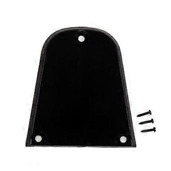 7-10-pack Svart Truss Rod Cover för Akustisk Gitarr Basgitarr (8 st)
