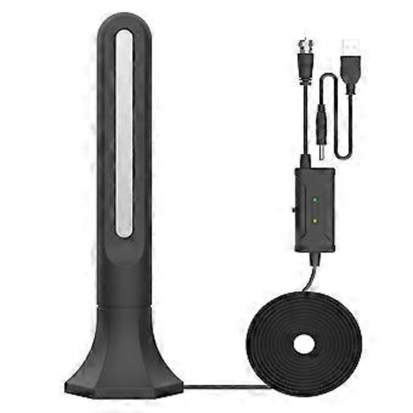 TV-antenne 4K1080p Innendørs Digital HD Oppgradert Full 360° Signalmottak Digital Antenne for Lokal C