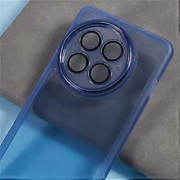 WANLONFENG DKSM-serien för OnePlus 13 TPU-skal Elektropläterad ram med härdat glas (Stil C)
