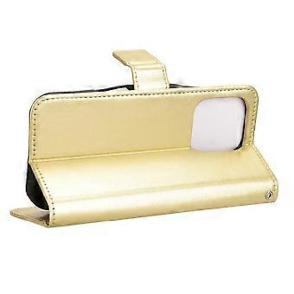 Til iPhone 16 Pro Max Cover Crazy Horse Tekstur PU Læder Telefon Wallet Cover (Style C)