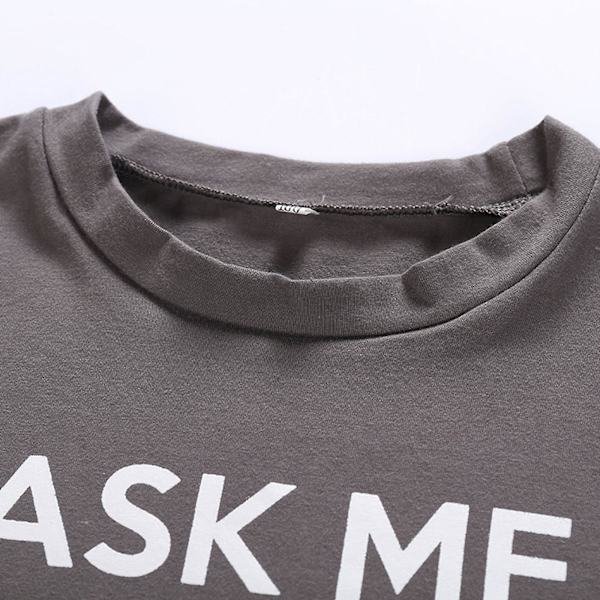 Herr Ask Me About My Ninja Disguise Flip T-shirt Rolig Kostym Grafisk Humor Tee, 100% Ny Black S