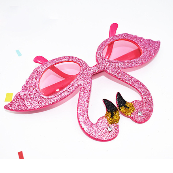 Glitter Flamingo Solbriller Morsom Bursdagsfest
