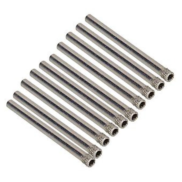 4mm Diamantbelagd Borr Glasborr Kakelborr Granit Pack med 10