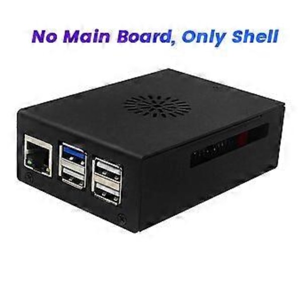 Host Kølekasse til OrangePi 5 Pro Metalkasse til 5 Pro Kølekasse Beskyttelseskasse (B)