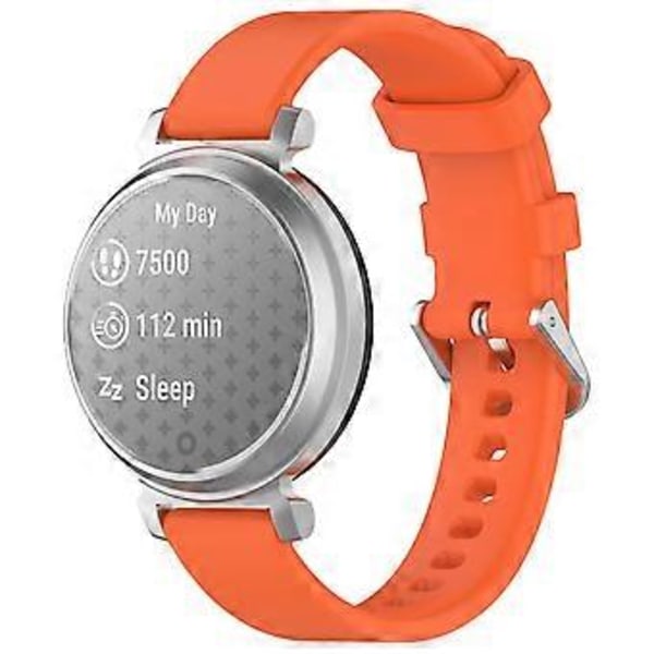 Til Garmin Lily 2 Active/Lily 2 Smart Watch Rem Udskiftning Justerbar Silikonerem (Style C)