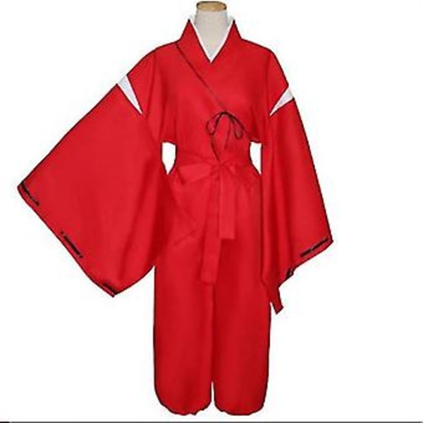 Inuyasha Rustom Cos-dräkt Häxdräkt Japansk Kimono Kvinnokläder Sekundär Anime Antik Stil Kläder (S man)