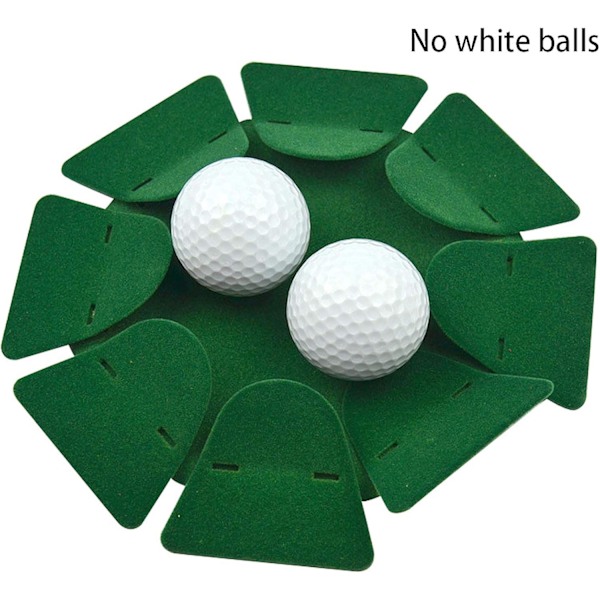 2 st golfputtningskopp och flagga putt träningshål all-direction yta