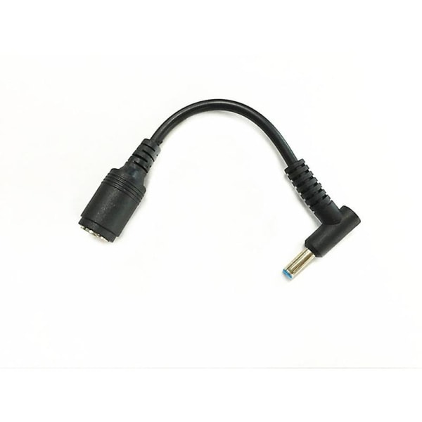 Dc Power Charger Converter Adapter Cable 7.4mm Female To 4.5mm Male Compatible Hp Dell A