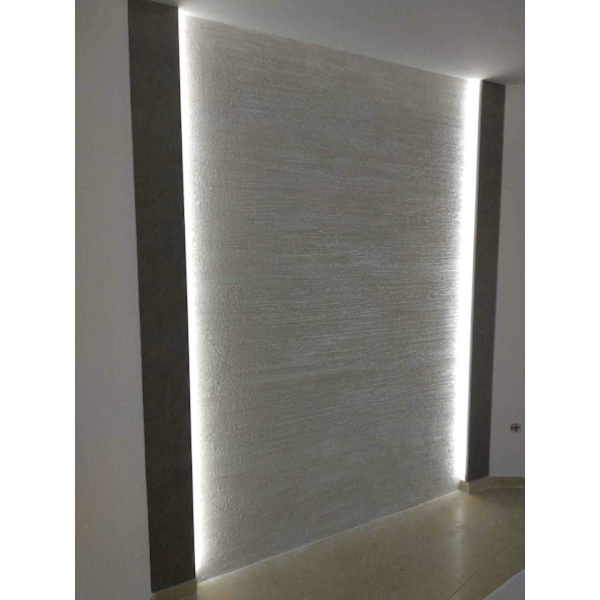 LED-strimler SMD5050 60Led/M 220V IP65 Vandtæt med 5M LED-sokkel