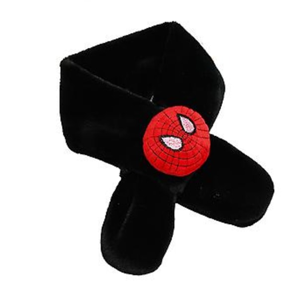 Barnas Spiderman/Batman/Superman skjerf Vinterhalsvarmer Mykt skjerf Gaver (Spiderman)