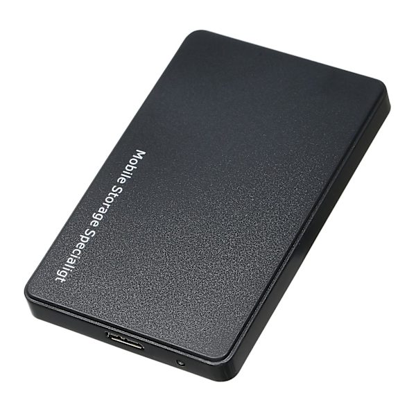 2,5 tommer harddisk etui Usb3.0 ekstern Hdd/ssd kabinet Sata harddisk etui（sort）