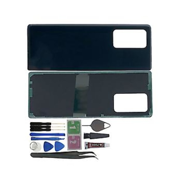 Til Z Fold 2 5G F916 Batteridæk Bagside Cover Udskiftning (Sort, Brun) (Sort)
