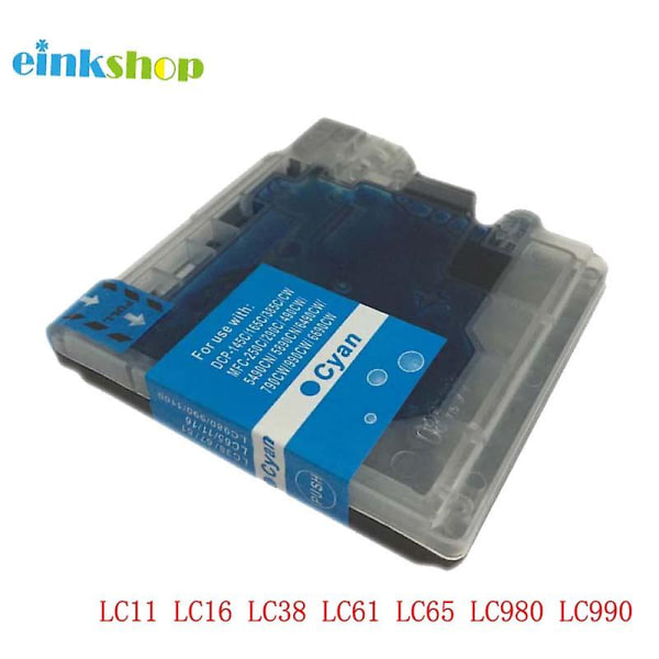 1set Lc11 Lc16 Lc38 Lc61 Lc65 Lc980 Lc990 Compatible Ink Cartridge For Brother Mfc-490cw Mfc-490cn Mfc-670cd Mfc-670cdw