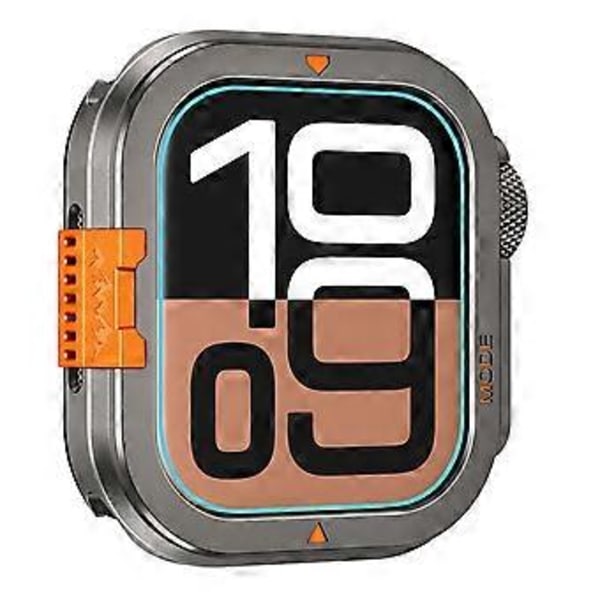 Skyddsfodral för Apple Watch Series 10 46mm, Fallsäkert Metall + PC Klockfodral (Missfärgning)