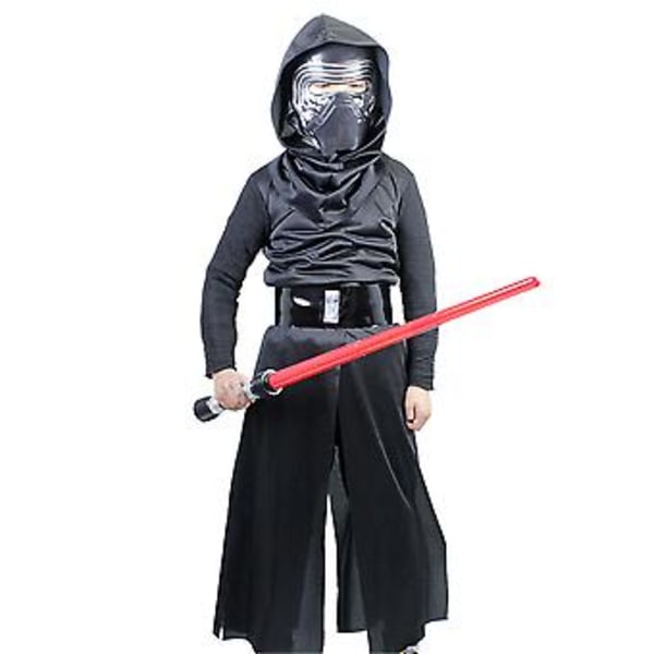 3-14 år Børn Drenge Piger Star Wars Kylo Ren Kostume Boguge Dag Flot Kjole Halloween Party Cosplay Uniform Outfits (9-11 År)