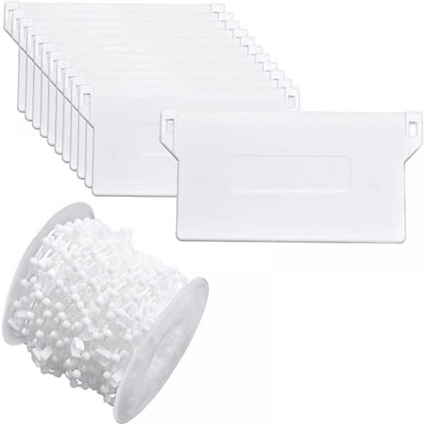 Lodd til vertikale persienner, 20 stk, 89 mm (3,5) x 10 m B