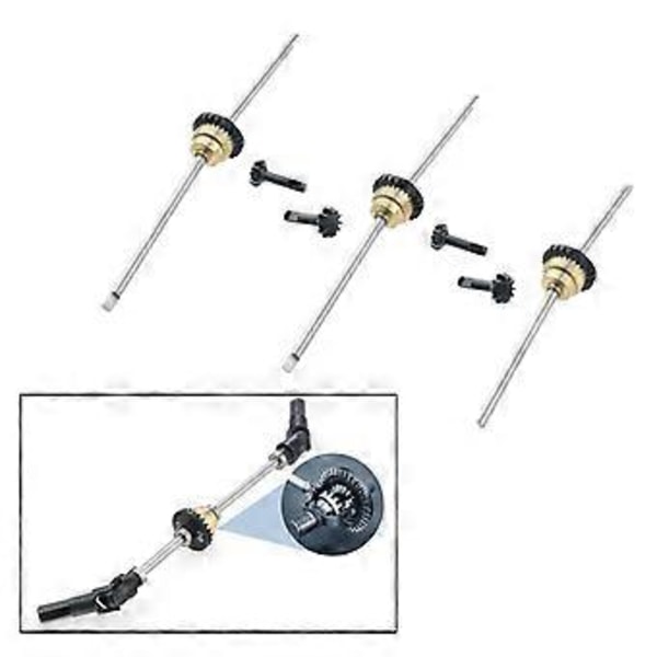 RC Lastbil Metall Främre Mitten Bakre Axel Differential för per per 14 B14 B24 C14K C24 C24K C34 C34K C-344KM