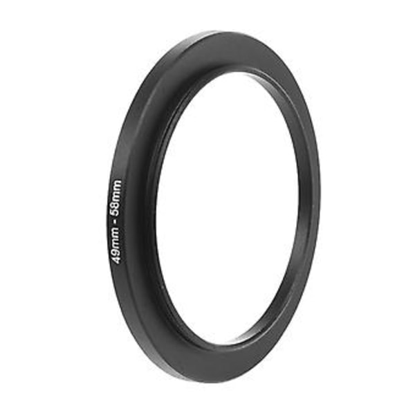 49 mm:n - 58 mm:n Metalliset Askel Ylös Rengas Linssin Sovitin Suodatin Kameran Työkalu Tarvikkeet Uusi
