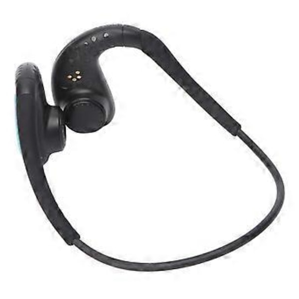 Knogleledning Høretelefon Bluetooth 5.0 Støjreducerende Ipx8 Vandafvisende Genopladelig Åben Øre Headset Med 8g Hukommelse( )