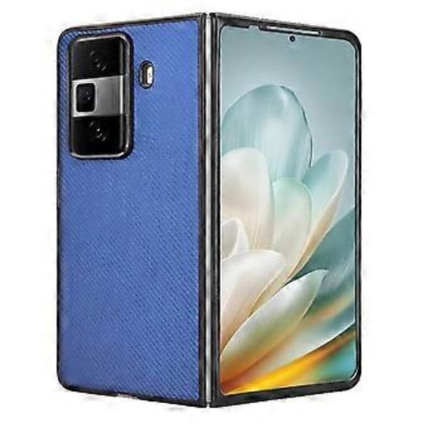 För Honor Magic Vs3 5G Skal Kolfibertextur Stötsäkert PU+PC Telefonskydd (Stil C)