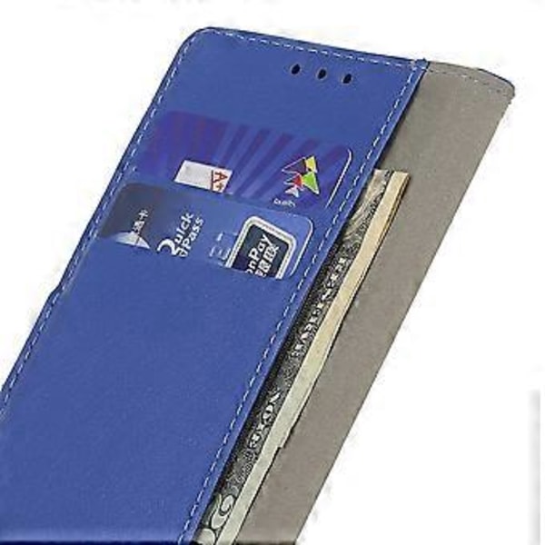 Til Motorola Moto G75 5G Etui PU Læder Standpung Telefon Cover (Style A)