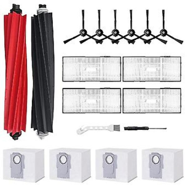 Tilbehørsett for S8+/s8 Pro Ultra robotstøvsugere - Reservedeler, rullebørster, støvsuger ( )