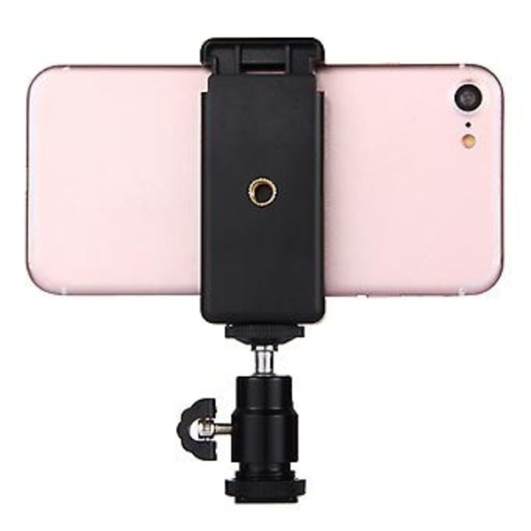 Mobiltelefon Kamera Tripod Stativ Klip Beslag Holder Montering Adapter Universal Ny