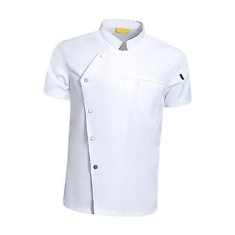 Arbeidsklær Uniform Større Størrelser Matservering Hvit M (4XL Hvit)