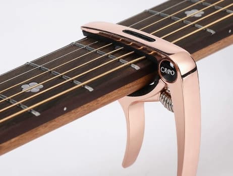 Akustisk gitarr, elgitarr, ukulele tillbehör: Unisex stämapparater och klämmor Rose Gold