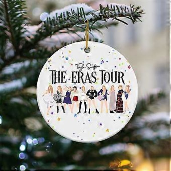 Taylor Swift The Eras Tour Joulukoristeet Ripustettavat Joulukuusen Koristeet Koti Sisustus (B)
