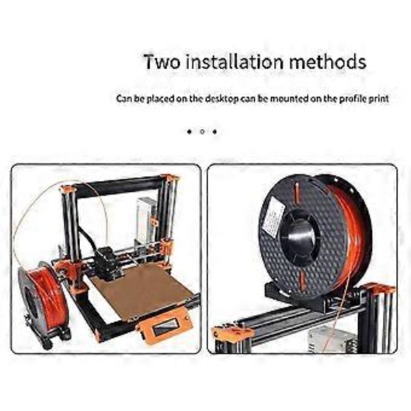 Bordplade Filament Holder til Universal Justerbar Filament Montering Stativ Beslag til PLA/ABS/Nylon/TP