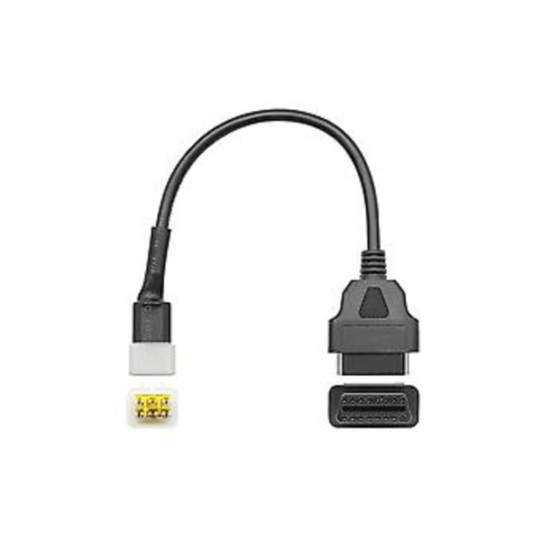 6-polet OBD til OBD2 Diagnostisk Adapterkabel Ende til at Forbinde Diagnostikkontakten på Køretøjet til Delphi Motorcykelmotor