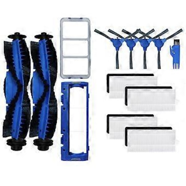 Kit för Robovac 11S 25C 30 30C 35C 12 15T 15C Slim Robotdammsugare Huvudborste Sidoborste Hepa Filter
