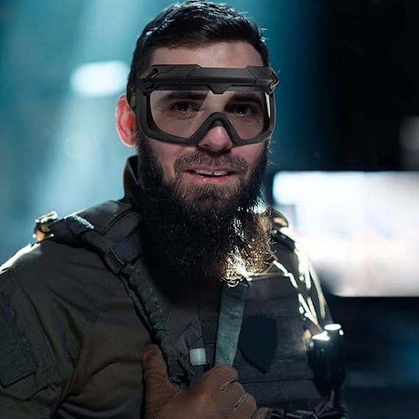 Sorte taktiske Airsoft-briller Taktiske sikkerhedsbriller Militær G