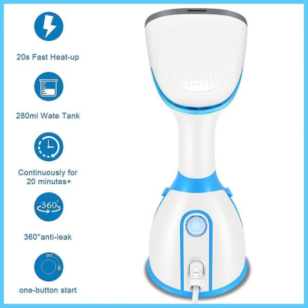 Plaggsångare, 1500w Vertikal Plaggsångare, 280ml Vattentank
