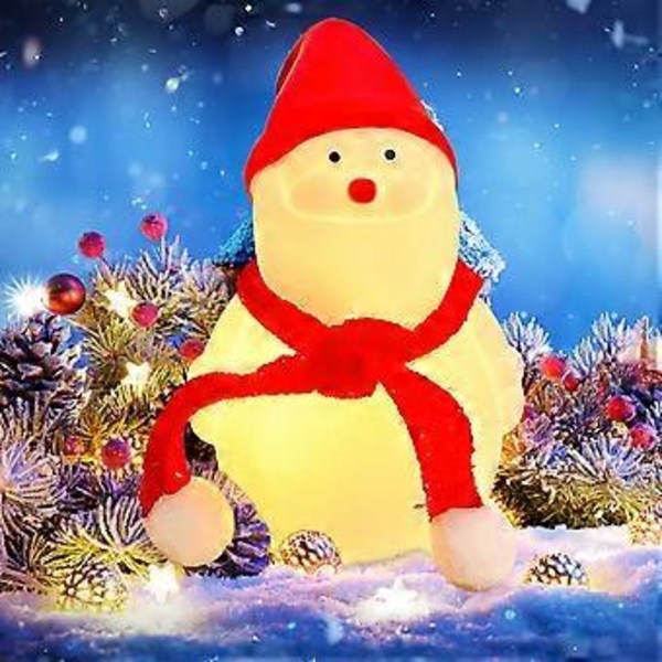 Tomte Nattlampa Sovrum Sänglampa Förskola Barn Julklapp Dekoration