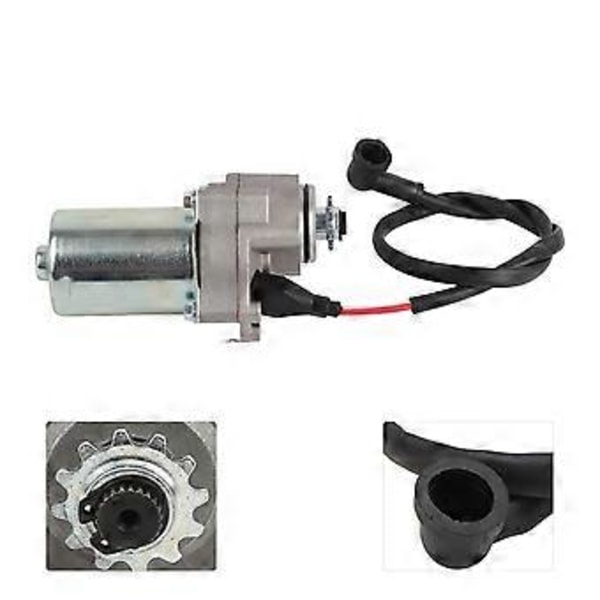 Elektrisk startmotor Metall Startmotor Deler Tilbehør Erstatning for 50CC 70CC 90CC 110CC ATV