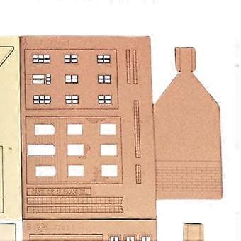 DIY Træhus Saml Scene Layout til Boligindretning HO Skala