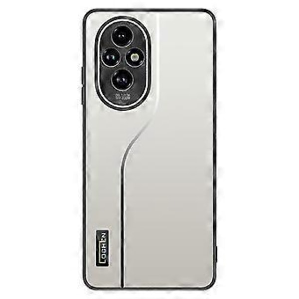 För Honor 200 5G Skal PC+TPU Stöttåligt Telefonskal med Metall Linsskydd (Stil D)