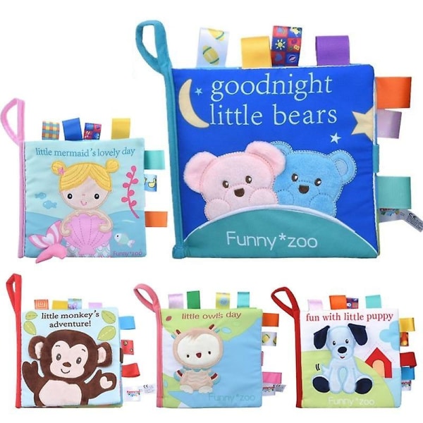 Educational-baby Cloth Book Little Owl