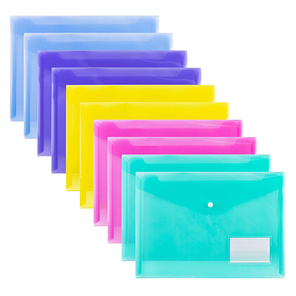 A4 Färgad Plastmapp, A4 Plastmapp Mapp, A4 Plast Fla