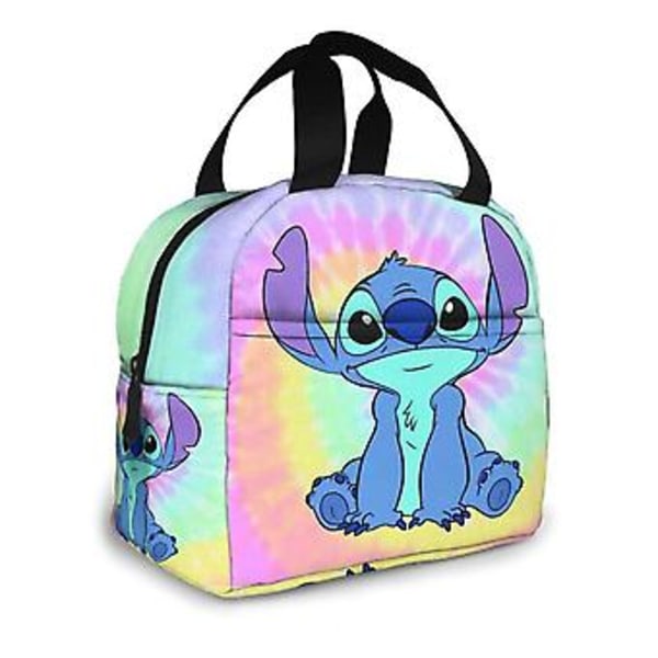 2024 3D Stitch Isolerad Lunchväska Box Väska Vuxen Barn Skola Mat Snack Picknick Box Förvaringsväskor Handväska Present (C)