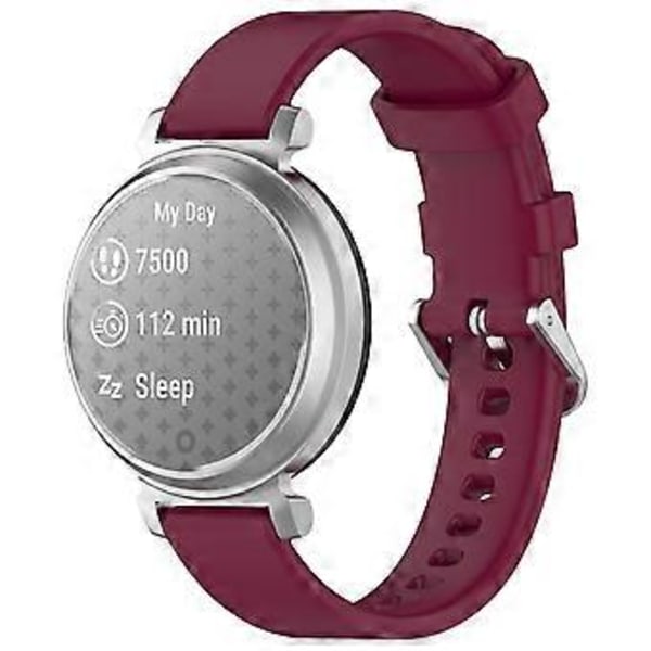 Til Garmin Lily 2 Active/Lily 2 Smart Watch Rem Udskiftning Justerbar Silikonerem (Style G)
