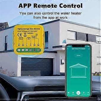 Tuya Zigbee Garageportåbner Controller Smart Switch Modul Understøtter Stemmefjernbetjening til Alex