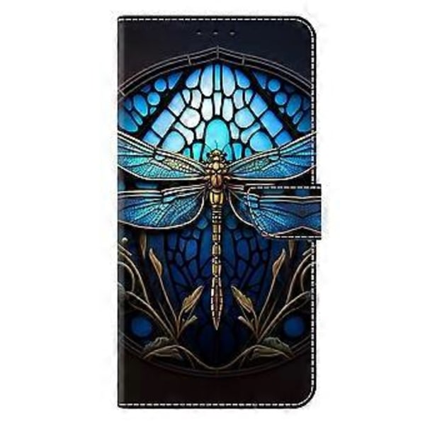 Skal för Xiaomi 14T Mönstertryckt Skyddsfodral TPU+PU Läder Flip Telefonfodral (Stil H)
